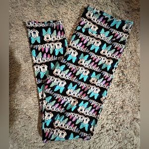 Disney Minnie Mouse Leggins - size tall and curvy
